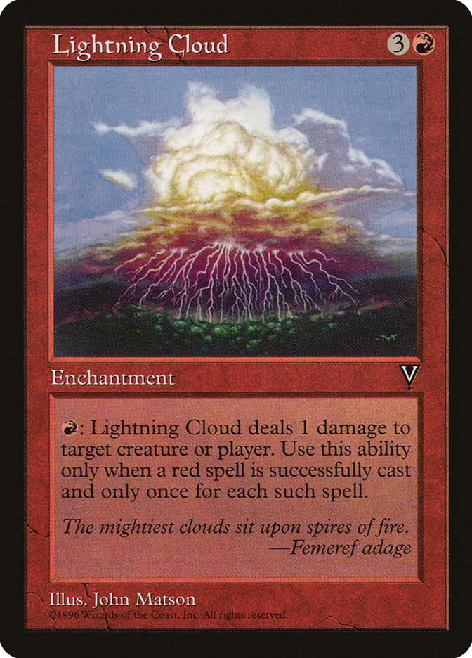 Lightning Cloud [Visions] | Pegasus Games WI