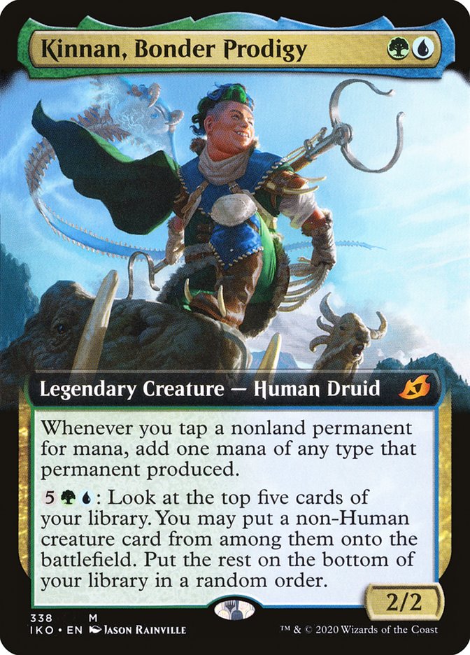 Kinnan, Bonder Prodigy (Extended Art) [Ikoria: Lair of Behemoths] | Pegasus Games WI