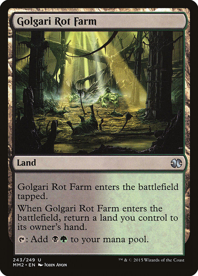 Golgari Rot Farm [Modern Masters 2015] | Pegasus Games WI