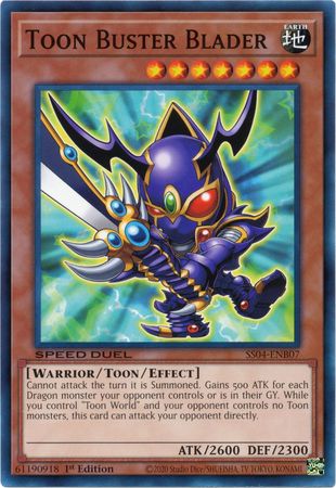 Toon Buster Blader [SS04-ENB07] Common | Pegasus Games WI