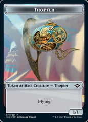 Thopter // Treasure (21) Double-Sided Token [Modern Horizons 2 Tokens] | Pegasus Games WI