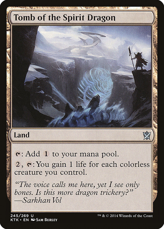 Tomb of the Spirit Dragon [Khans of Tarkir] | Pegasus Games WI