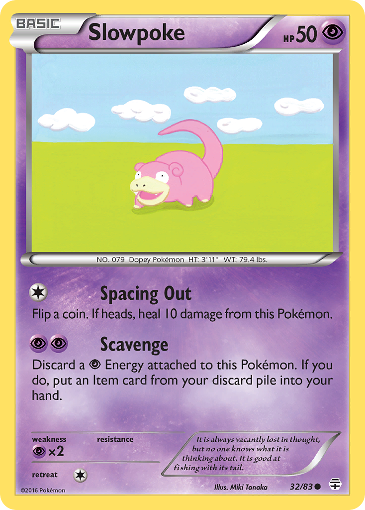 Slowpoke (32/83) [XY: Generations] | Pegasus Games WI