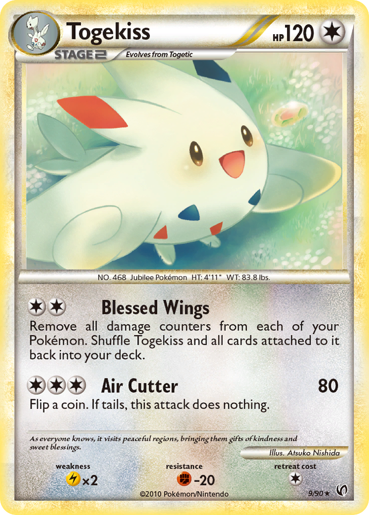 Togekiss (9/90) [HeartGold & SoulSilver: Undaunted] | Pegasus Games WI