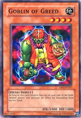 Goblin of Greed [DR1-EN227] Common | Pegasus Games WI