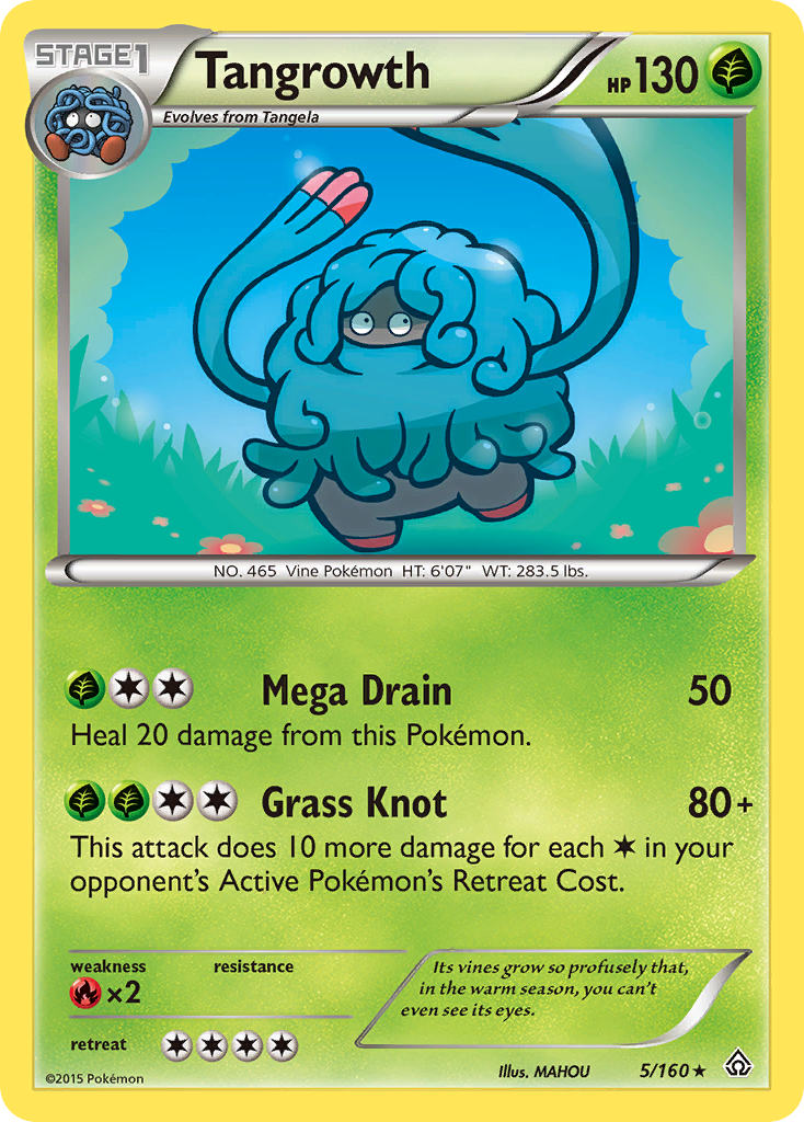 Tangrowth (5/160) [XY: Primal Clash] | Pegasus Games WI