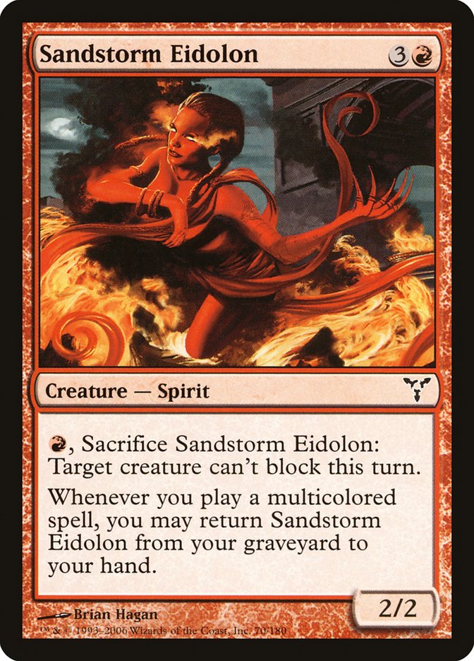 Sandstorm Eidolon [Dissension] | Pegasus Games WI