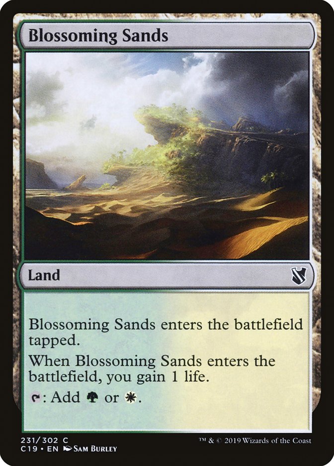 Blossoming Sands [Commander 2019] | Pegasus Games WI