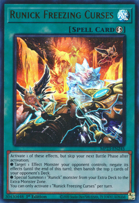Runick Freezing Curses [MP23-EN245] Ultra Rare | Pegasus Games WI