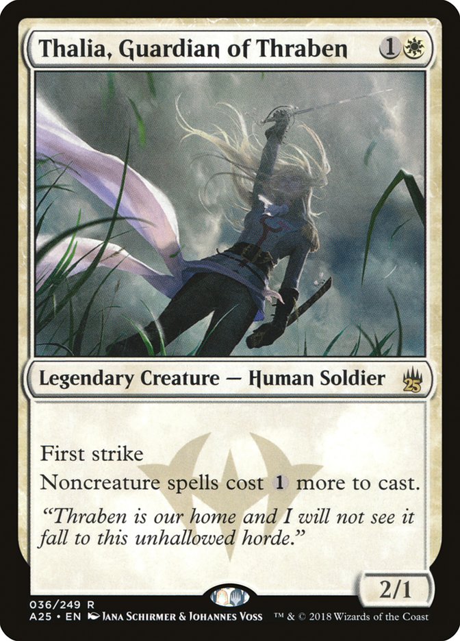 Thalia, Guardian of Thraben [Masters 25] | Pegasus Games WI