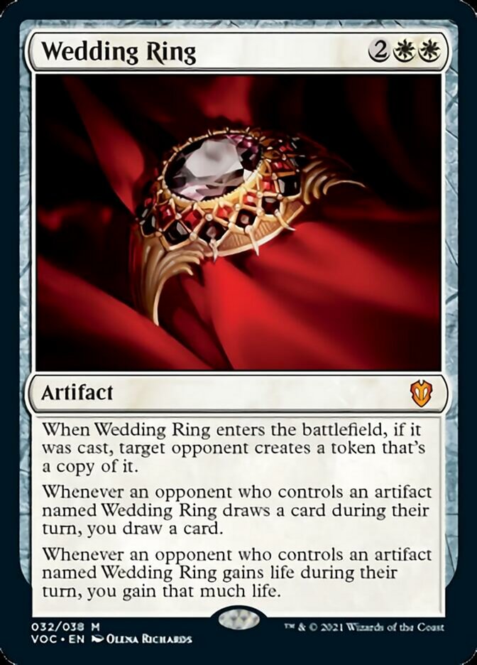 Wedding Ring [Innistrad: Crimson Vow Commander] | Pegasus Games WI