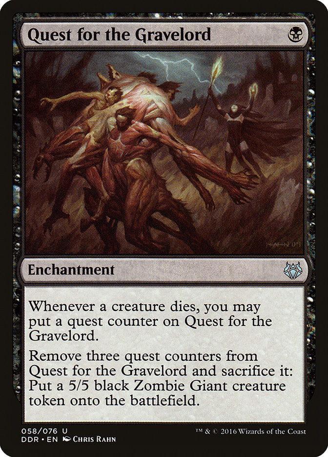 Quest for the Gravelord [Duel Decks: Nissa vs. Ob Nixilis] | Pegasus Games WI