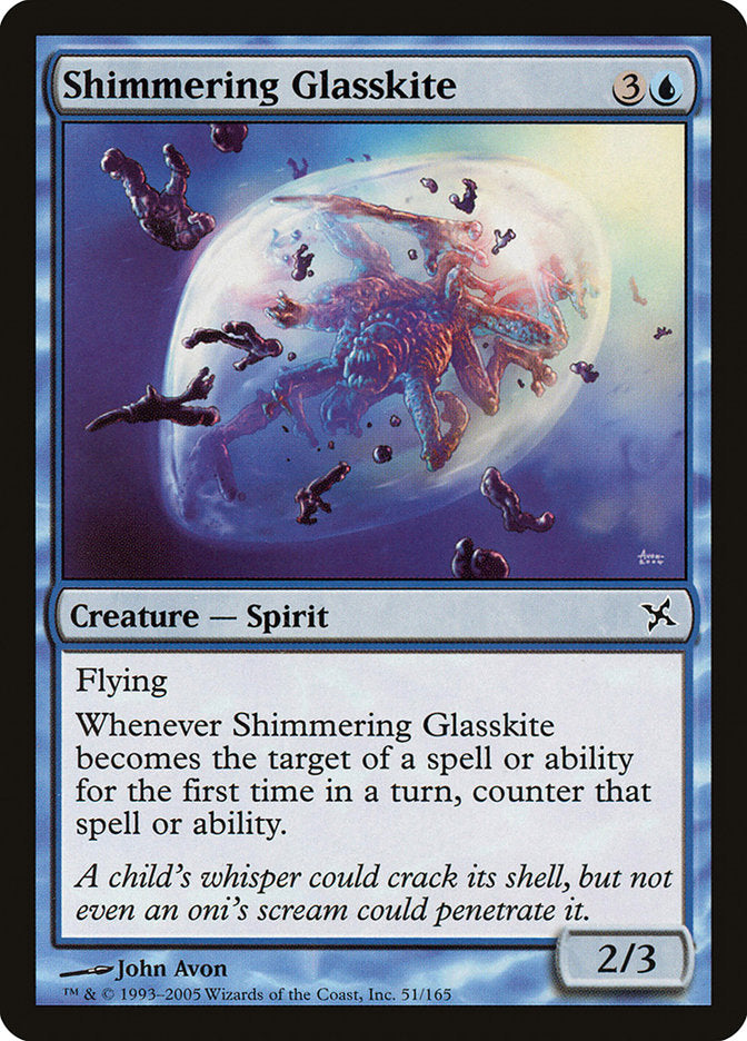 Shimmering Glasskite [Betrayers of Kamigawa] | Pegasus Games WI