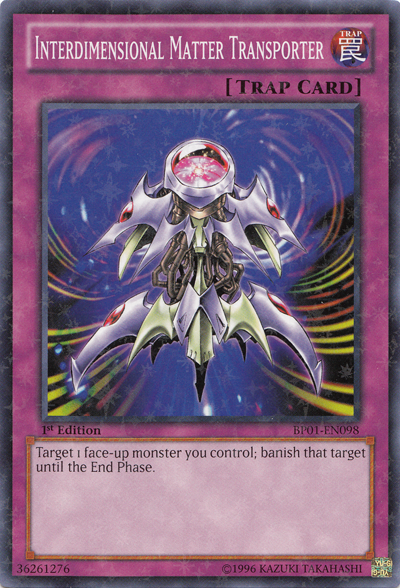 Interdimensional Matter Transporter [BP01-EN098] Starfoil Rare | Pegasus Games WI