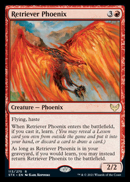 Retriever Phoenix [Strixhaven: School of Mages] | Pegasus Games WI