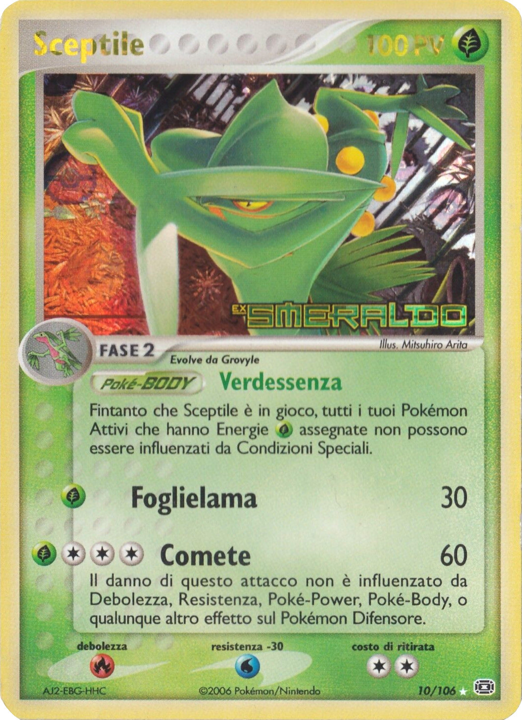 Sceptile (10/106) (Stamped) [EX: Emerald] | Pegasus Games WI