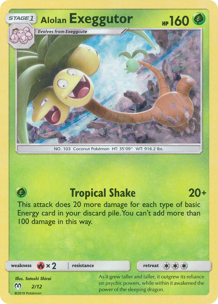 Alolan Exeggutor (2/12) [McDonald's Promos: 2019 Collection] | Pegasus Games WI