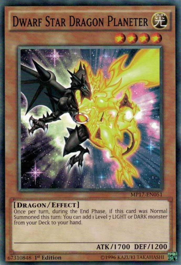 Dwarf Star Dragon Planeter [MP17-EN051] Common | Pegasus Games WI