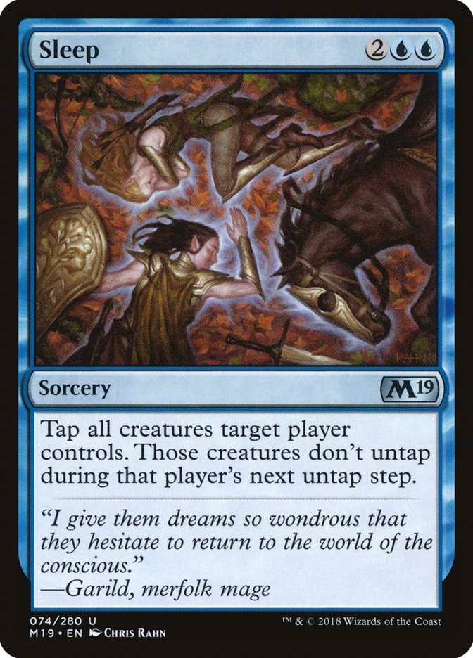 Sleep [Core Set 2019] | Pegasus Games WI