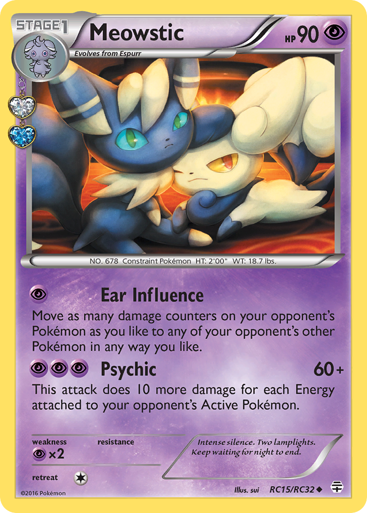 Meowstic (RC15/RC32) [XY: Generations] | Pegasus Games WI