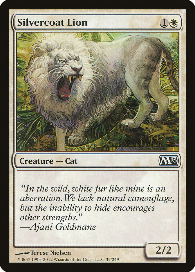 Silvercoat Lion [Magic 2013] | Pegasus Games WI