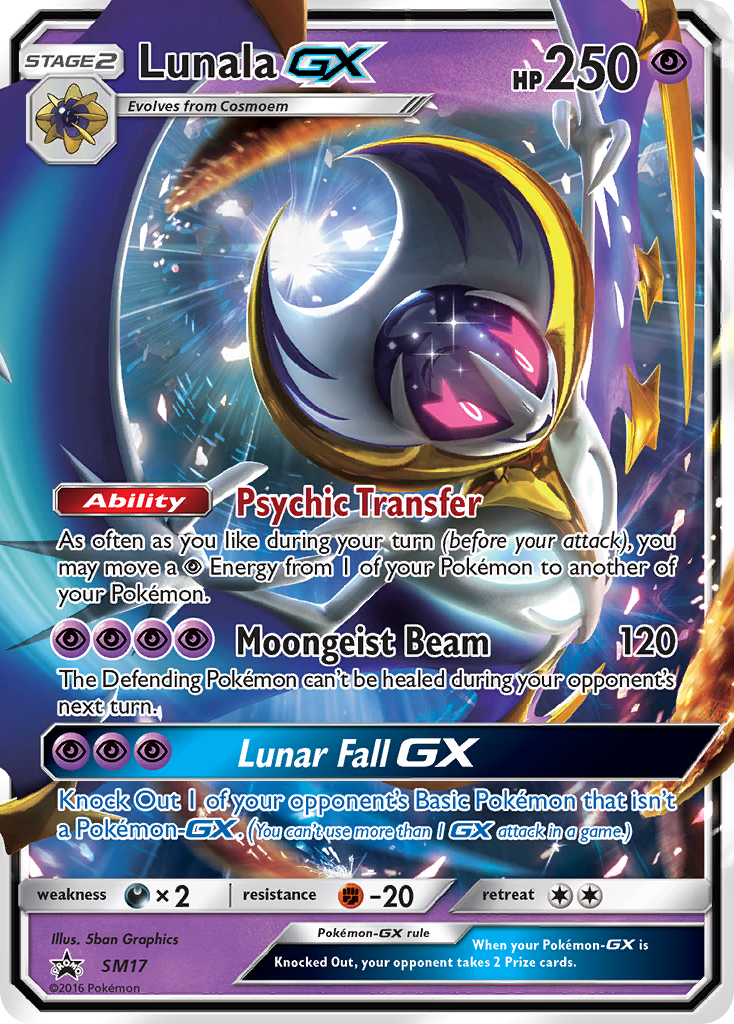 Lunala GX (SM17) [Sun & Moon: Black Star Promos] | Pegasus Games WI
