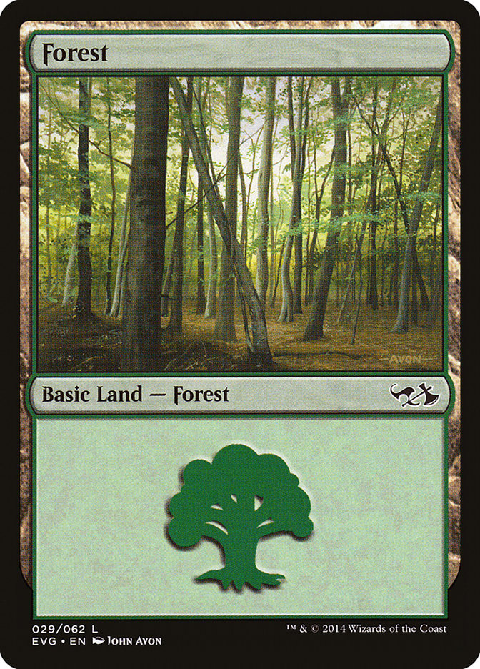 Forest (29) (Elves vs. Goblins) [Duel Decks Anthology] | Pegasus Games WI