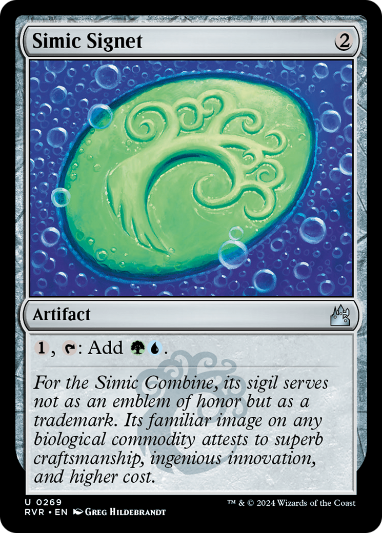 Simic Signet [Ravnica Remastered] | Pegasus Games WI