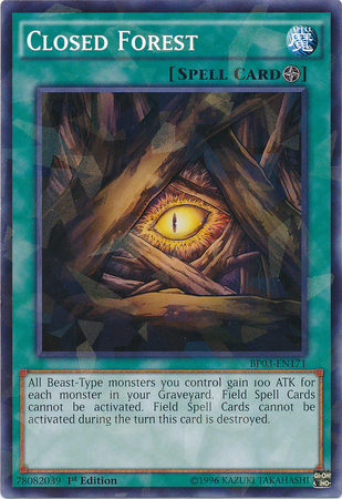 Closed Forest (Shatterfoil) [BP03-EN171] Common | Pegasus Games WI