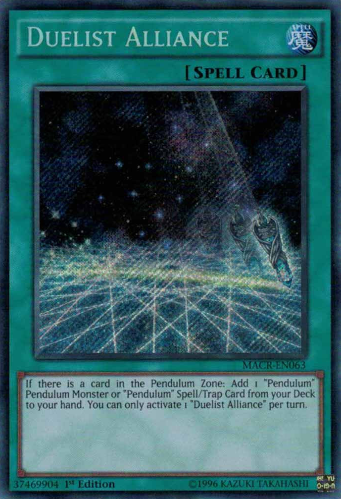 Duelist Alliance [MACR-EN063] Secret Rare | Pegasus Games WI