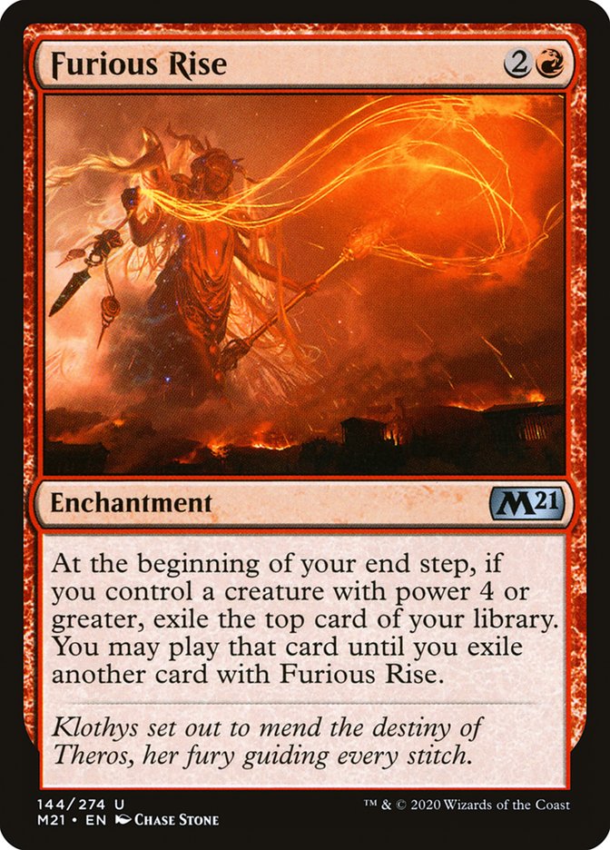 Furious Rise [Core Set 2021] | Pegasus Games WI