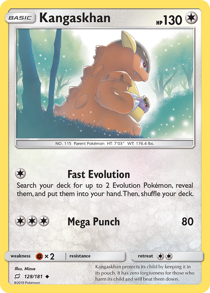 Kangaskhan (128/181) [Sun & Moon: Team Up] | Pegasus Games WI