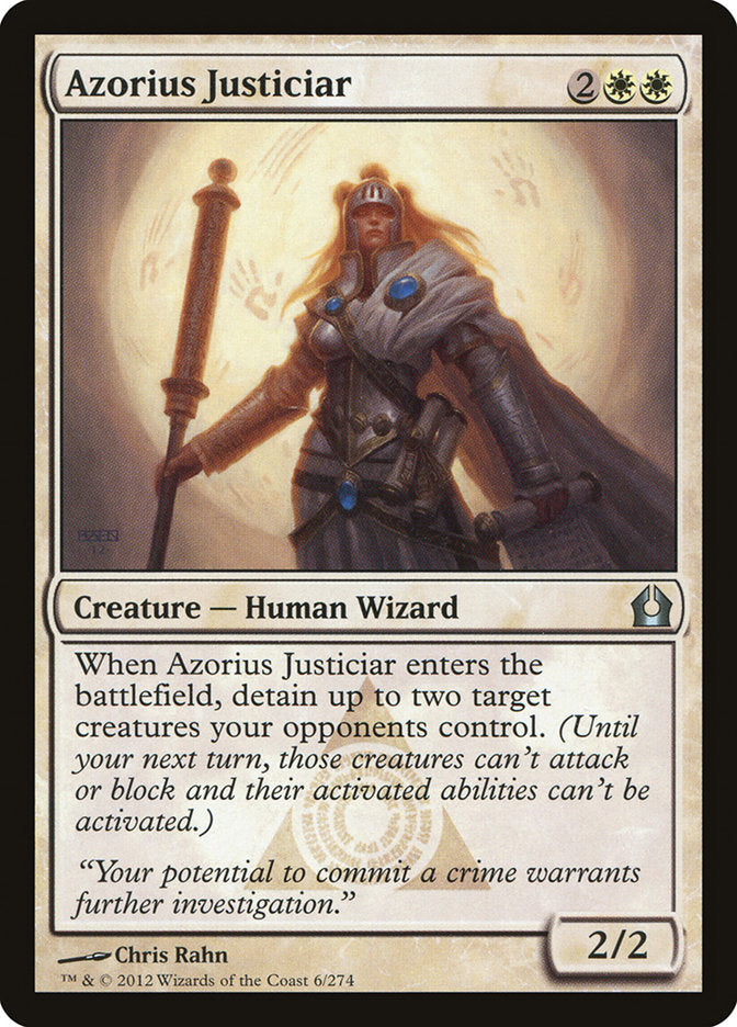 Azorius Justiciar [Return to Ravnica] | Pegasus Games WI