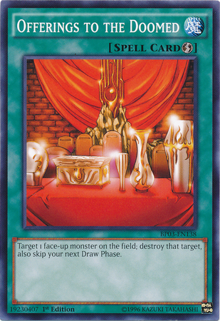 Offerings to the Doomed [BP03-EN138] Common | Pegasus Games WI