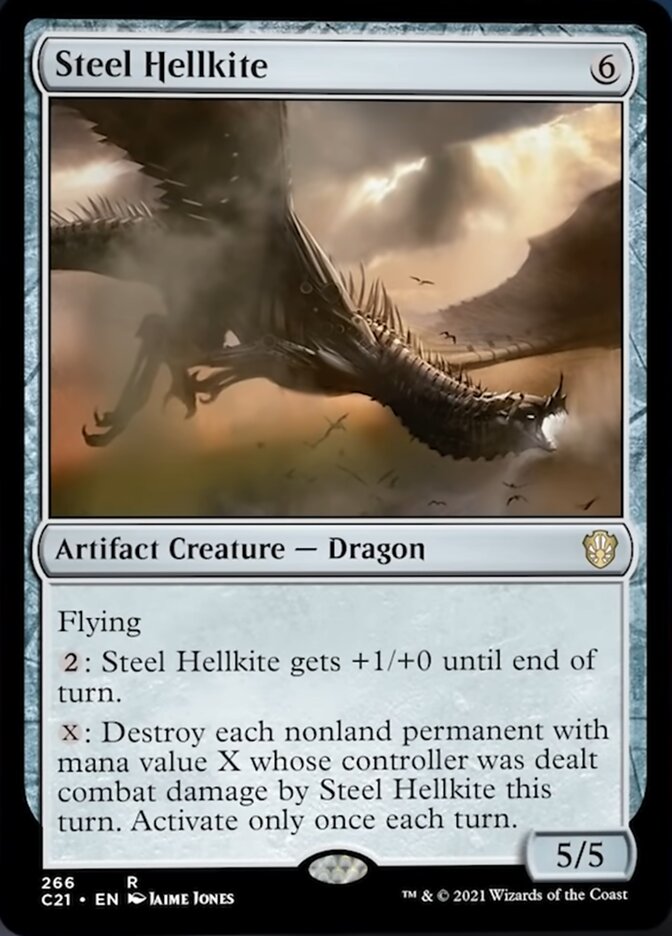 Steel Hellkite [Commander 2021] | Pegasus Games WI