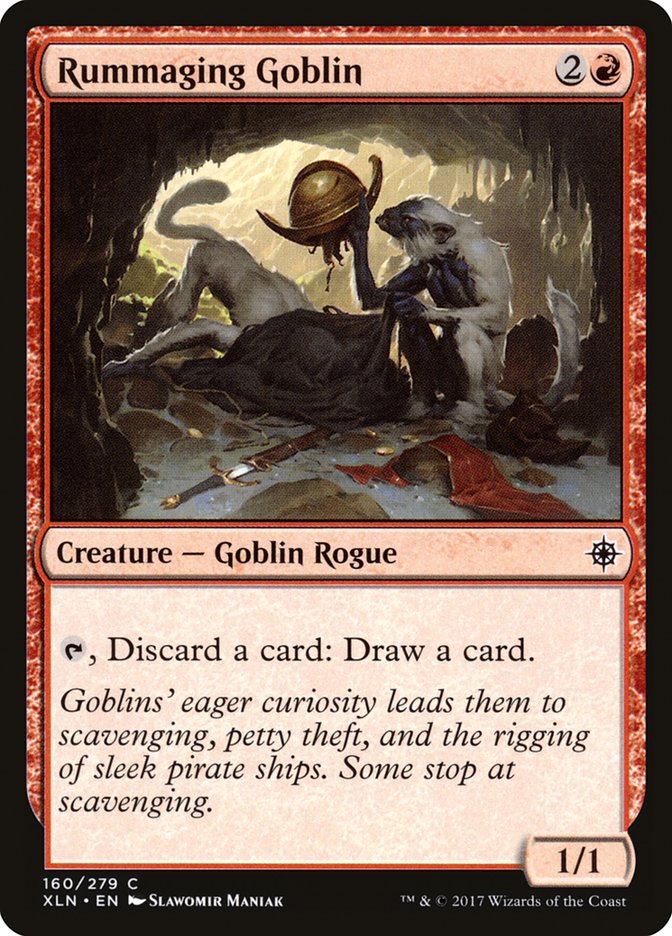 Rummaging Goblin [Ixalan] | Pegasus Games WI