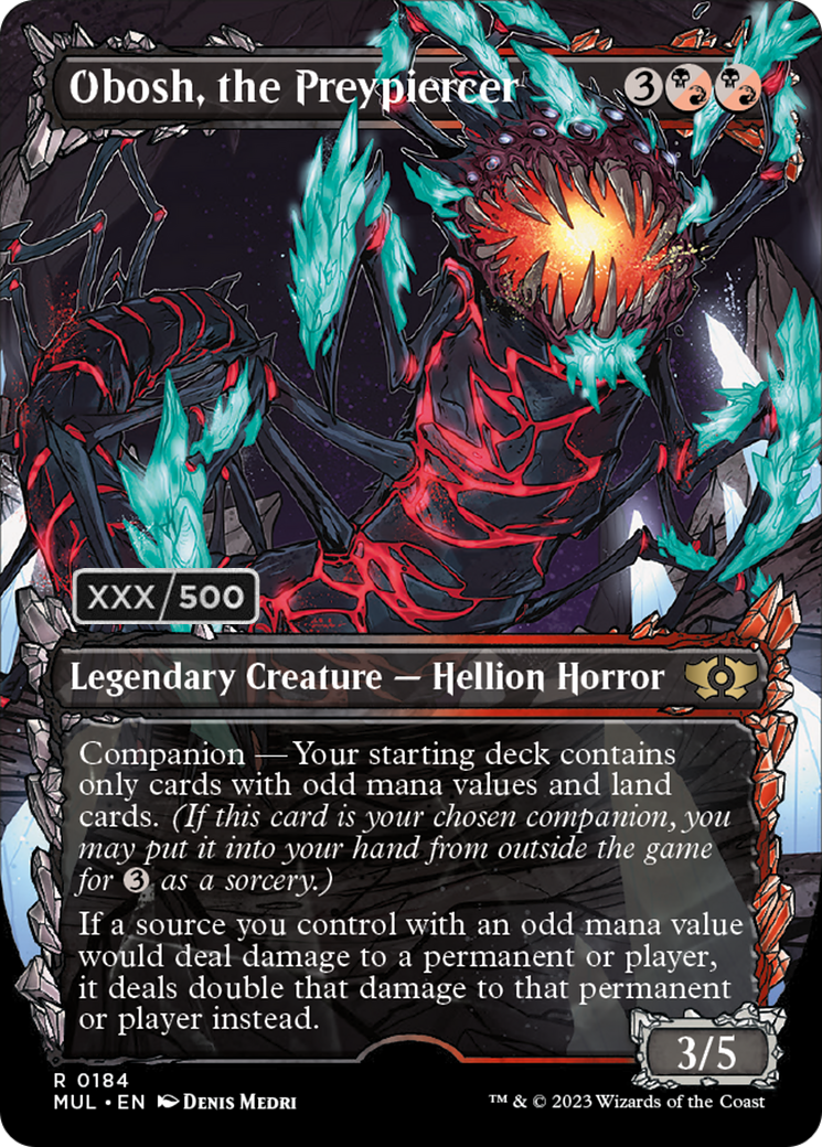 Obosh, the Preypiercer (Serialized) [Multiverse Legends] | Pegasus Games WI
