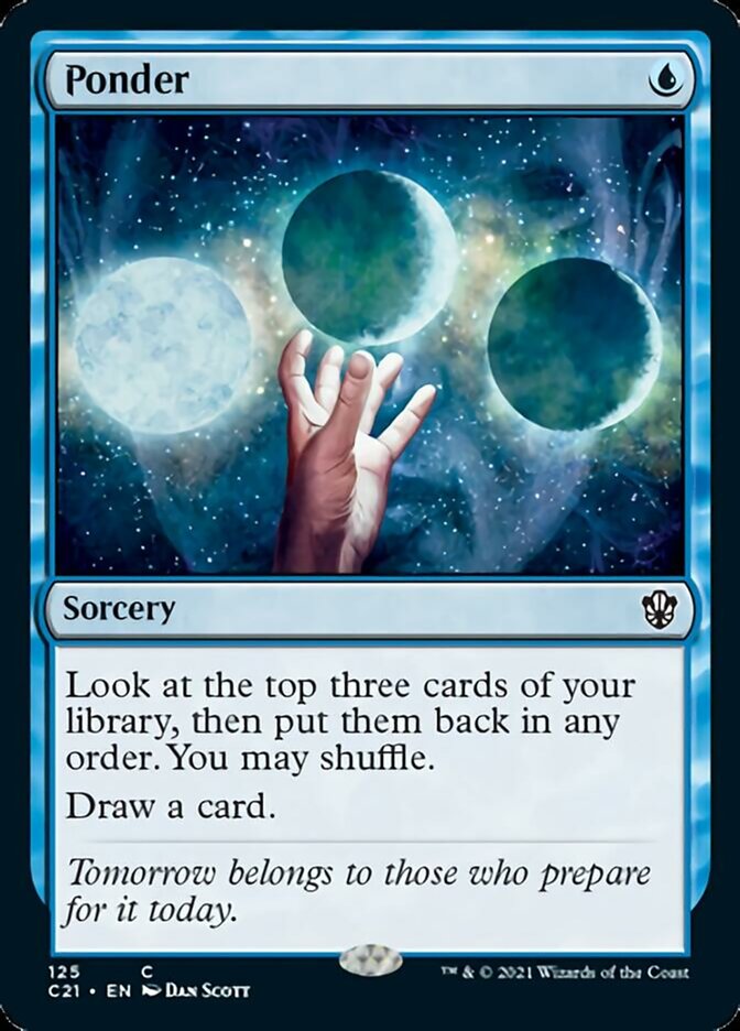 Ponder [Commander 2021] | Pegasus Games WI