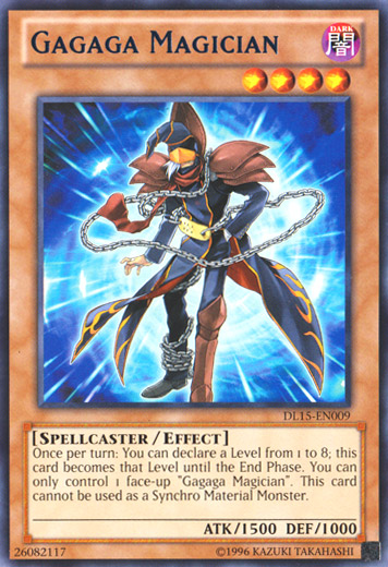 Gagaga Magician (Blue) [DL15-EN009] Rare | Pegasus Games WI