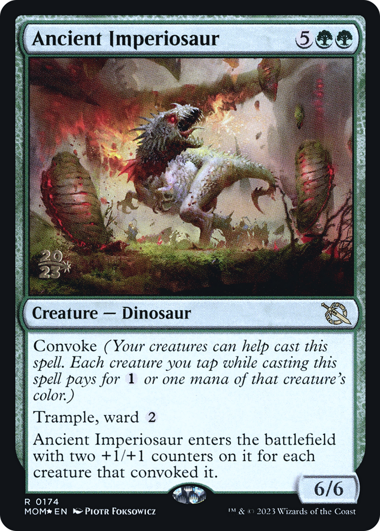 Ancient Imperiosaur [March of the Machine Prerelease Promos] | Pegasus Games WI