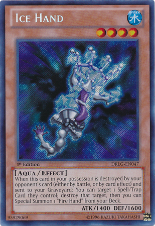 Ice Hand [DRLG-EN047] Secret Rare | Pegasus Games WI