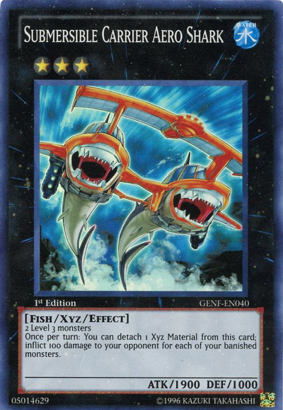 Submersible Carrier Aero Shark [GENF-EN040] Super Rare | Pegasus Games WI