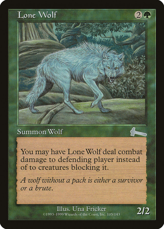 Lone Wolf [Urza's Legacy] | Pegasus Games WI