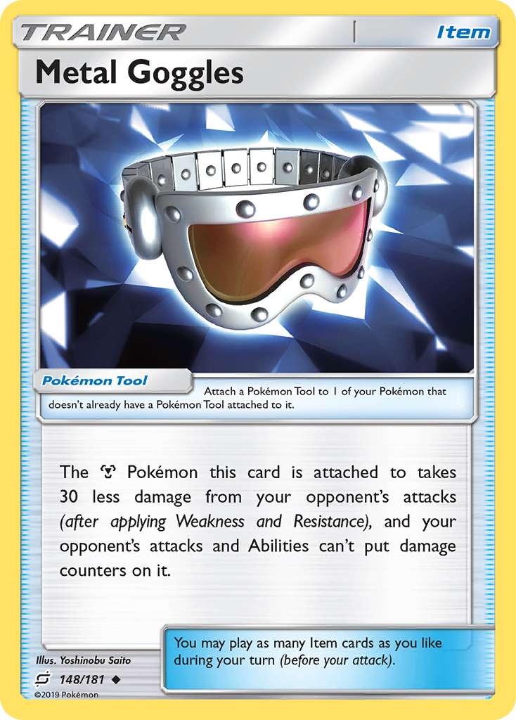 Metal Goggles (148/181) [Sun & Moon: Team Up] | Pegasus Games WI