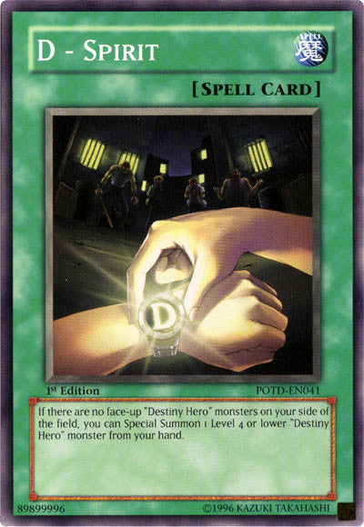 D - Spirit [POTD-EN041] Common | Pegasus Games WI
