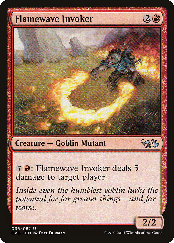 Flamewave Invoker (Elves vs. Goblins) [Duel Decks Anthology] | Pegasus Games WI