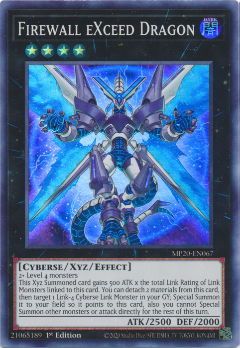 Firewall eXceed Dragon [MP20-EN067] Super Rare | Pegasus Games WI