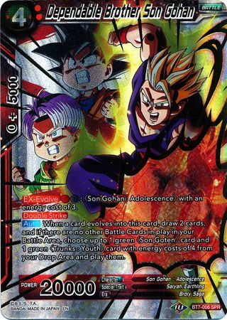 Dependable Brother Son Gohan (SPR) [BT7-006] | Pegasus Games WI