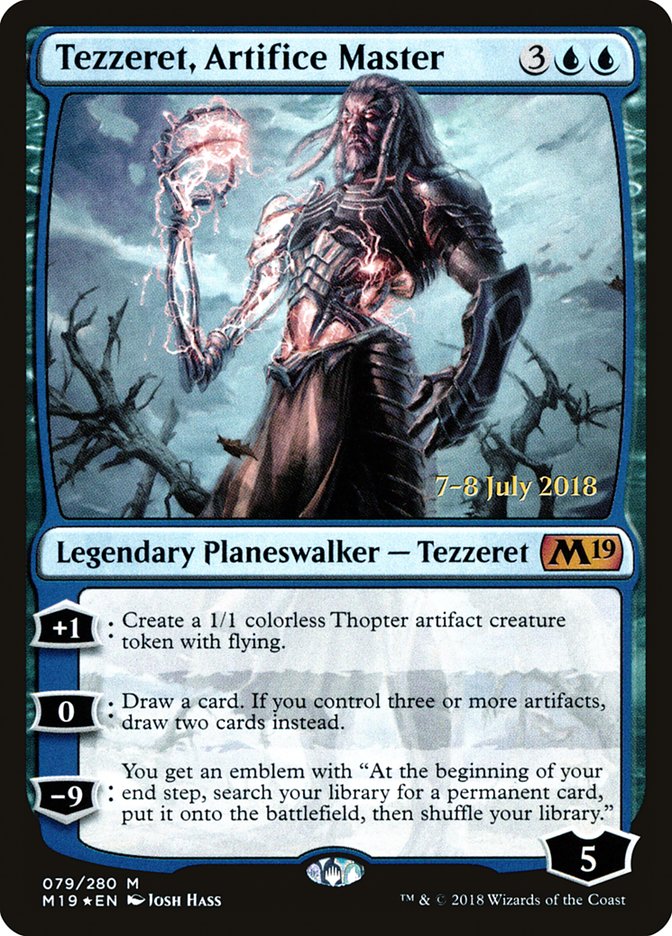 Tezzeret, Artifice Master [Core Set 2019 Prerelease Promos] | Pegasus Games WI