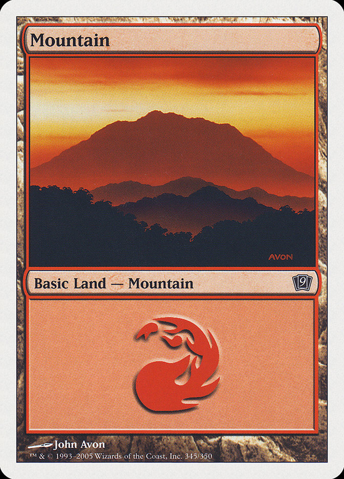 Mountain (345) [Ninth Edition] | Pegasus Games WI